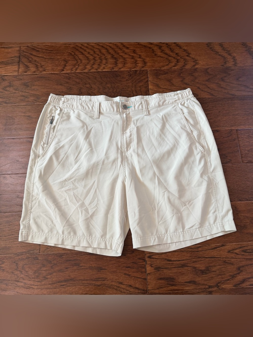 Free Fly Mens Shorts Coconut Charcoal XXL Khaki Tan Stretch Performance Outdoor